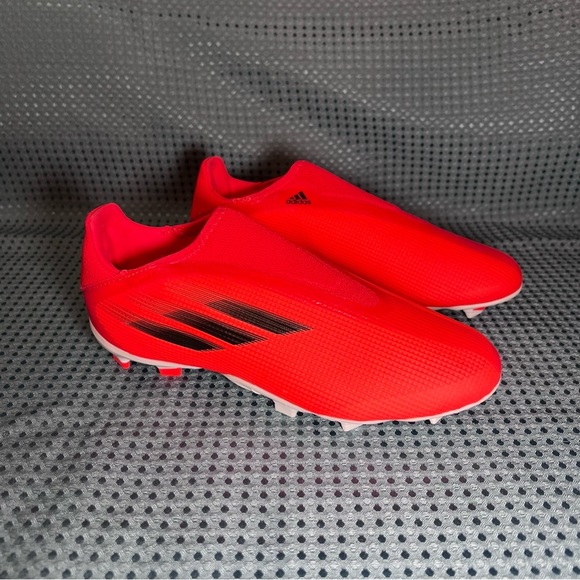 ***NWT*** Youth Adidas X Speedflow Orange & Black Soccer Cleats - Picture 4 of 11